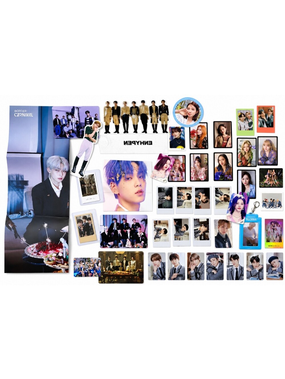 K-Pop Photocard & Merch Bundle ENHYPEN, TXT, TWICE & More 50+ Pieces